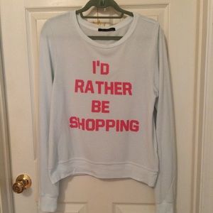 Wildfox baggy beach jumper